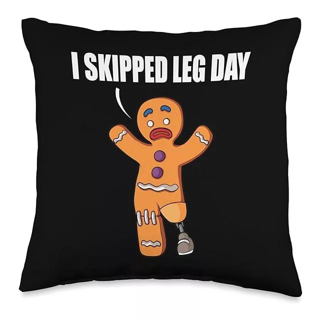 Подушка I Skipped Leg Day