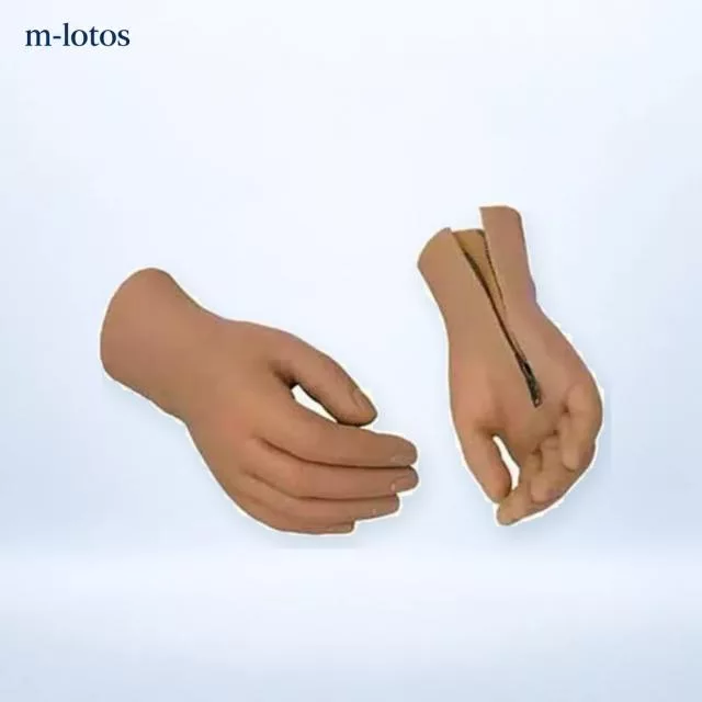 Кисть косметическая с застёжкой "молния"